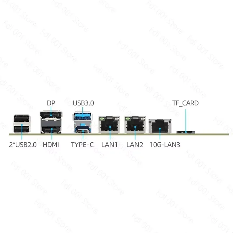 Mini Itx Dual 2.5G Nas Motherboard - Scheda madre Mini ITX per NAS