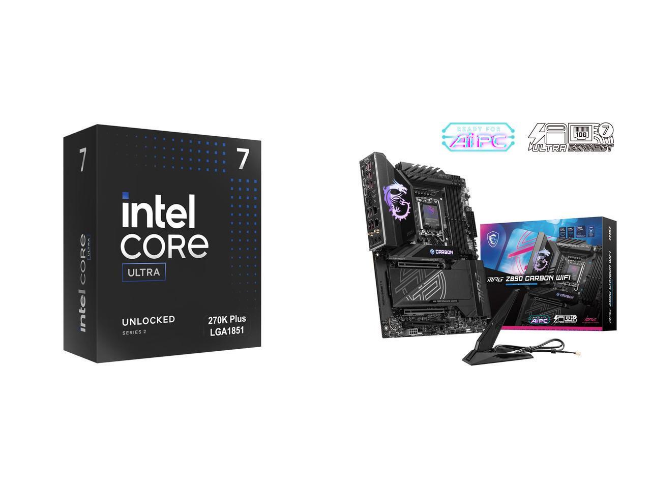 Z890 Wi-Fi 7 Motherboard - Combo CPU e Scheda Madre -