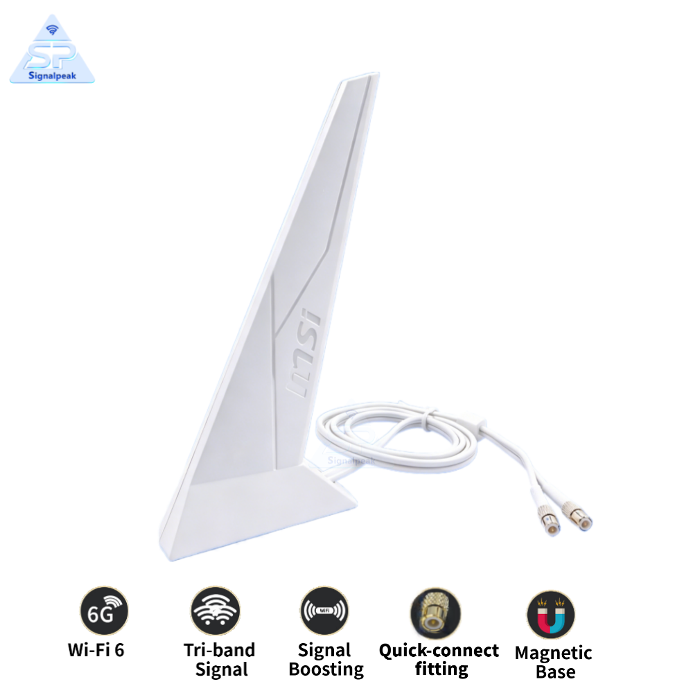 Z890 Wi-Fi 7 Motherboard - Antenna Wi-Fi 7 originale con connettore