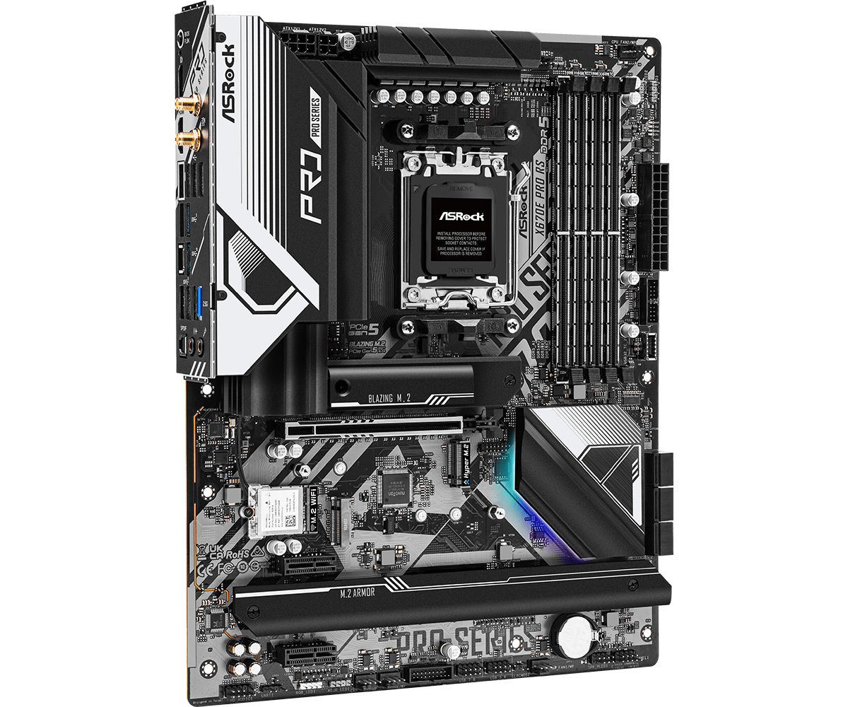 Scheda Madre ASROCK X670E Pro  - X870E Atx Motherboard recensione e prezzo