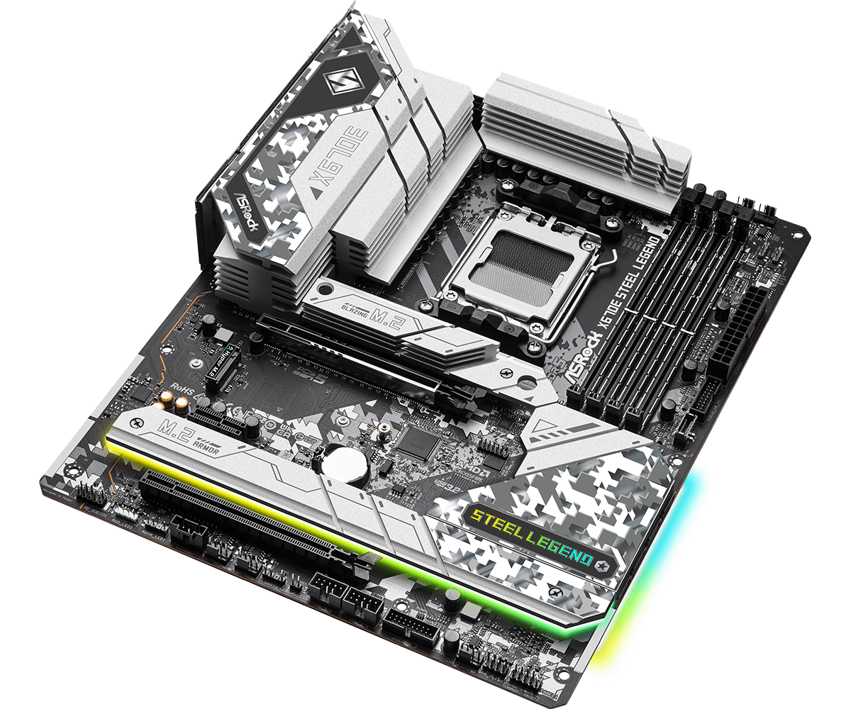 Scheda madre ASROCK X670E STEE - X870E Atx Motherboard recensione e prezzo