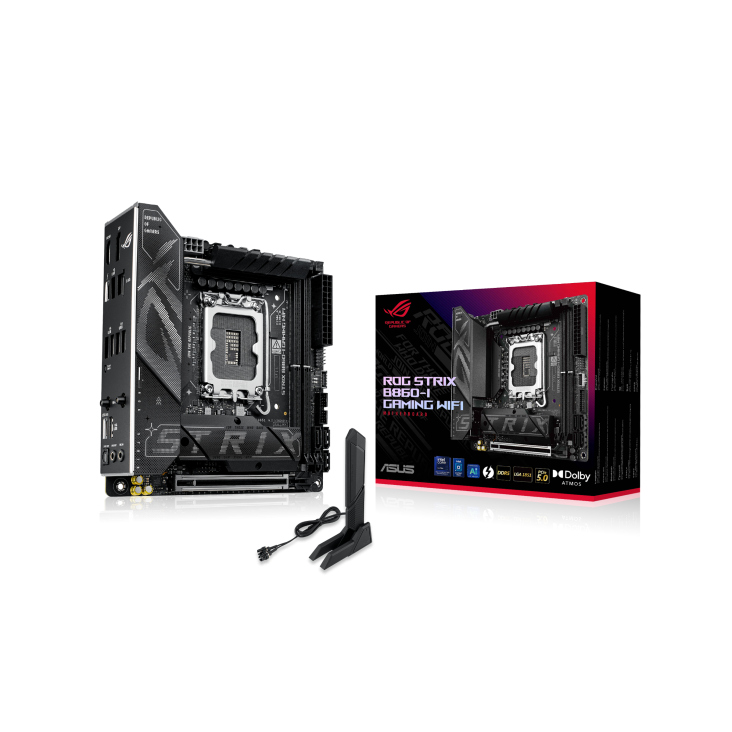 2025 ROG STRIX B860-I GAMING W - Lga1851 Gaming Motherboard recensione e prezzo