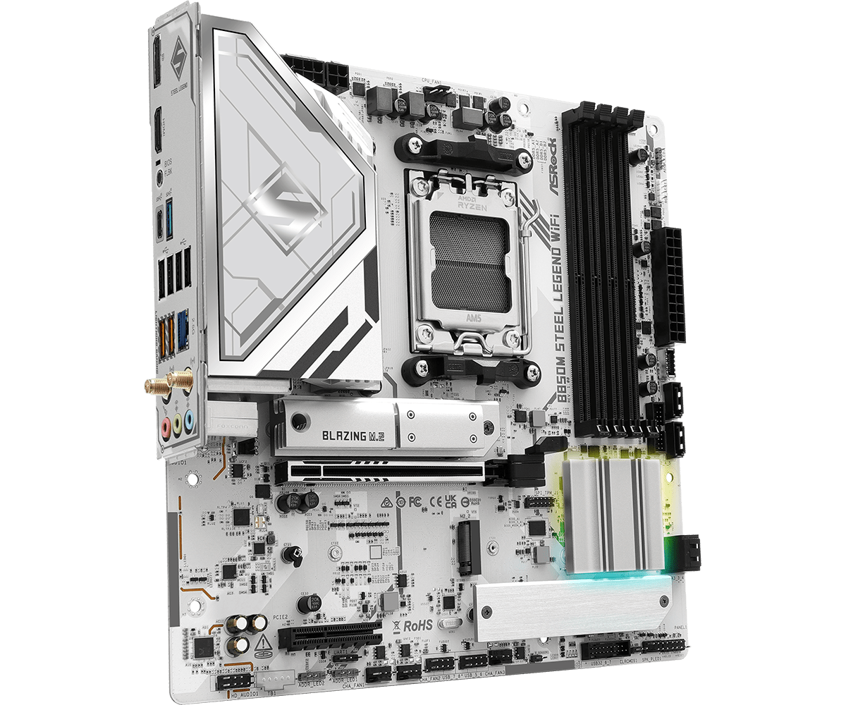    Scheda madre ASROCK B850M  - Am5 Micro Atx Pcie 5.0 Motherboard recensione e prezzo